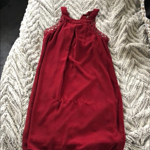 ⭐️B2G1⭐️ iZ Byer Burgundy Dress - Picture 2 of 4